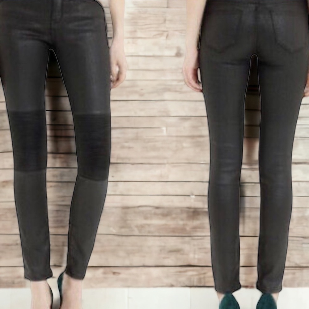 🤑 10/$100 Madewell black skinny skinny stretch denim jeans 27